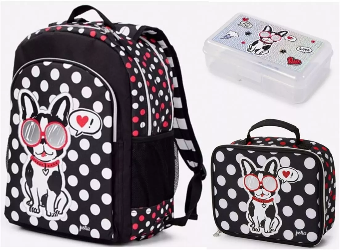 Justice top dog backpack