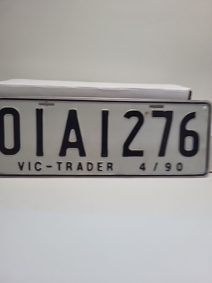 Australian Victoria Trader OIA1276 OUTBACK Territory License Plate AUS