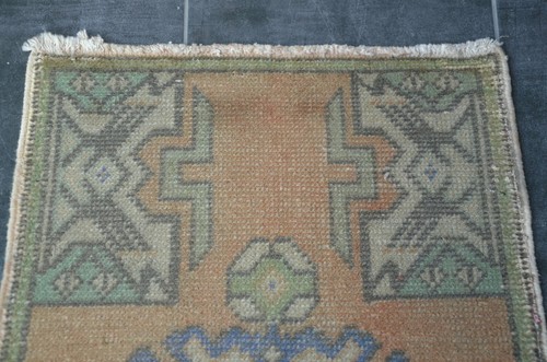1,5x3 Orientalisch Geometrisch Türkisch Stamm Vintage Wolle Handgeknüpft Vorleger - Bild 8 von 10