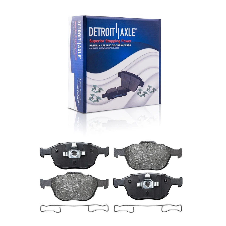 Kit de pastillas cerámicas rotores de freno delanteros para Ford Transit Connect 2010 2011 2012 2013 Foto 4 de 4