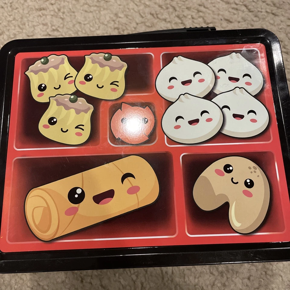 Caja Bento Lata Divertida Caja Almuerzo Sushi Caja Escolar Comida Snacks Cena Nueva Nunca Usada Foto 3 de 4