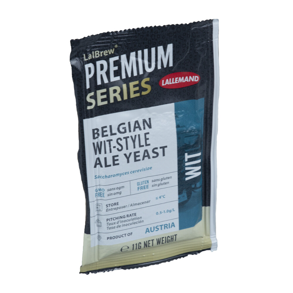LalBrew Premium Series 11g Wit Belgian Wit-Style Yeast