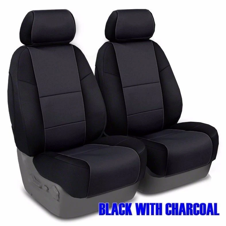 Fundas de asiento para Chevy Corvette C5 Coverking Neosupreme ajuste personalizado con logotipo C5 97-04 Foto 3 de 4