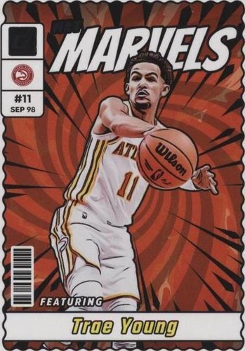 2023-24 Select Trae Young Courtside #243 Retail Blue SP Hawks | eBay