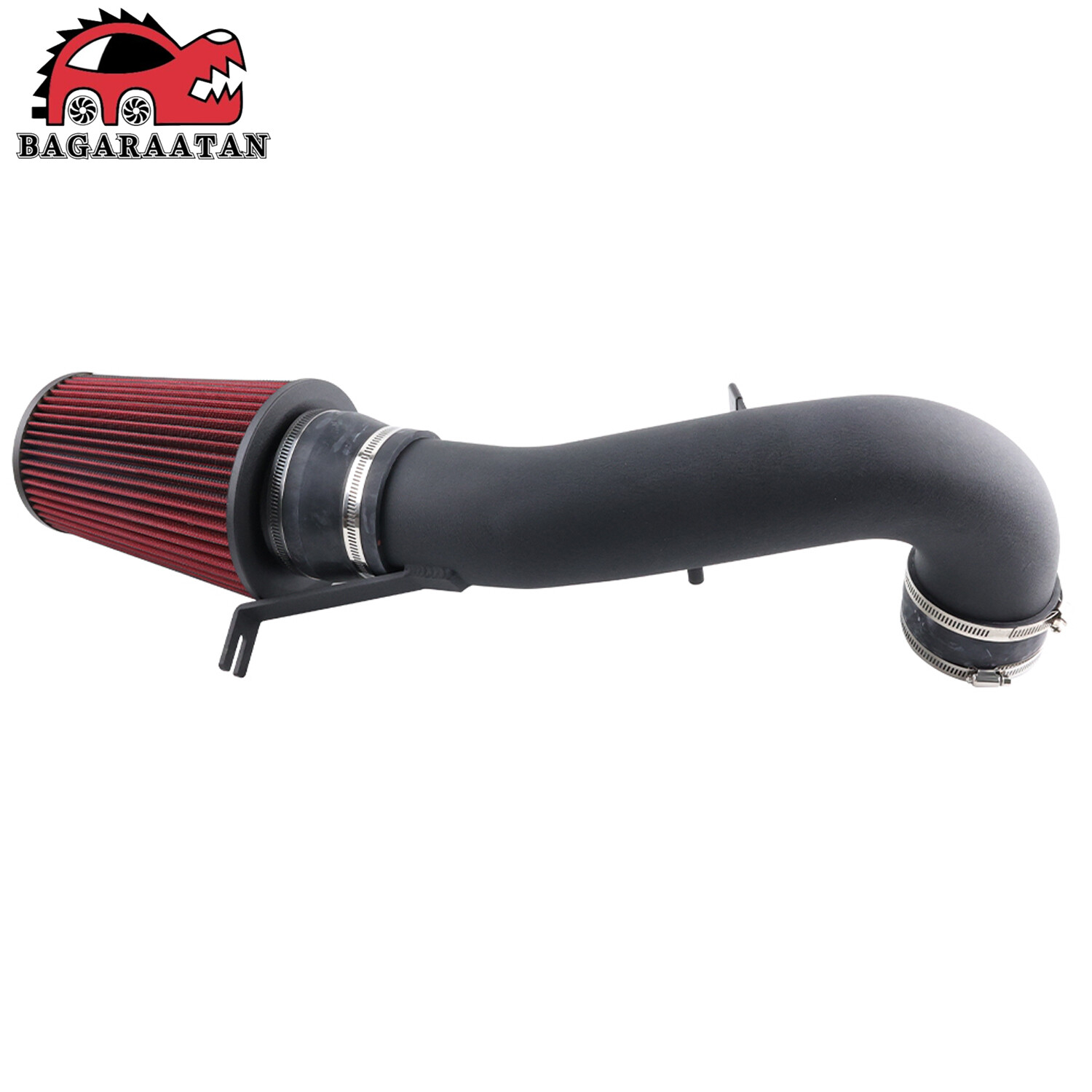 Cold Air Intake System + Red Filter For 07-08 GMC Tahoe Yukon 4.8 5.3L V8 Engine