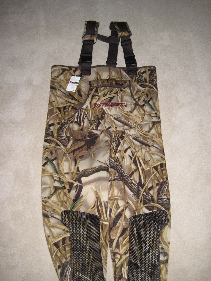 Men KOBUK 3.5mm Titanium Wetlands Camo Neoprene Hunting Wader Lug Size 9 KING - Image 4 of 4