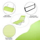 Folding Chaise Lounge Pool Chair Outdoor Sun Tanning Chairs for Beach Yard Patio