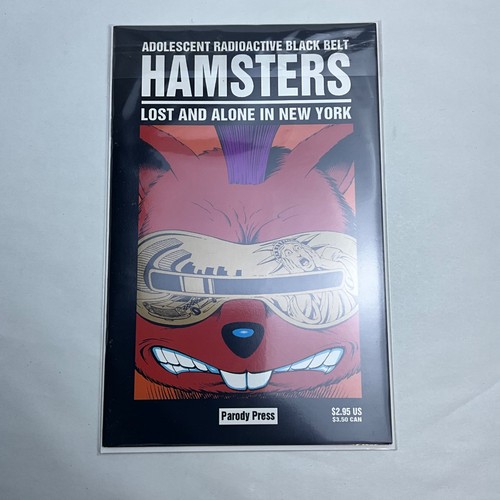 ADOLESCENT RADIO ACTIVE BLACK BELT HAMSTERS "LOST AND ALONE IN NEW YORK" #1 - Picture 6 of 6