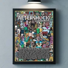 Aftershock Festival 2025 Sacramento California Venue Poster On October 2-3-4-5