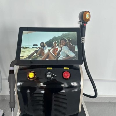 2 in 1 ND Yag Pico Laser Skin Tattoo Removal & Diode Laser Hair Removal Machine