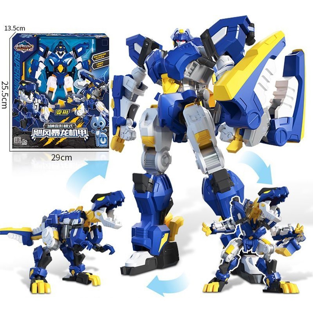 NEW Miniforce Tarbo Storm T-Rex Super Dino Power 2 Transforming
