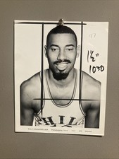 1964 Wilt Chamberlain Philadelphia 76 Original Type Photo RARE