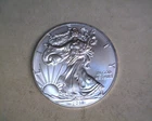 2011 SILVER EAGLE IN BRILLIANT UNCIRCULATED