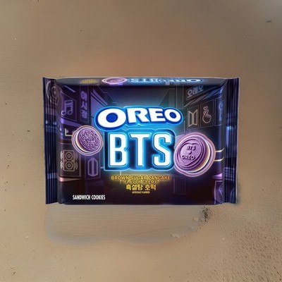 2x Oreo BTS Brown Sugar Pancake Flavor Creme Sandwich Cookies 10.68 oz (303g)