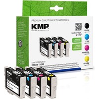 Kmp E125V Schwarz, Cyan, Magenta, Gelb Druckerpatronen Kompatibel Zu Epson...