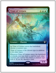 Titan of Littjara (Extended Art) #760 Foil Commander Masters