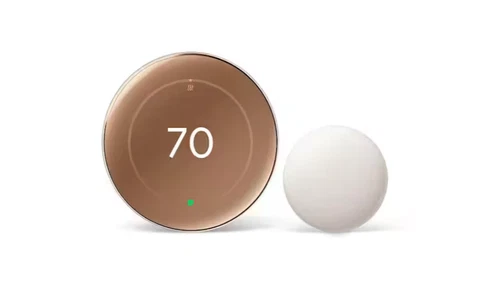Google Nest Learning Thermostat (4th Gen) with Nest Temperature Sensor (2nd Gen-