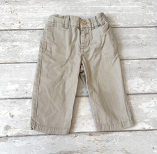 Chaps 12m Baby Boy Formal Khakis Chinos Dress Pants Sand Tan 100% Cotton