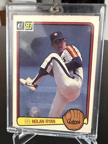 Donruss 1983 Nolan Ryan #118 Houston Astros Base Set Vintage Baseball Card