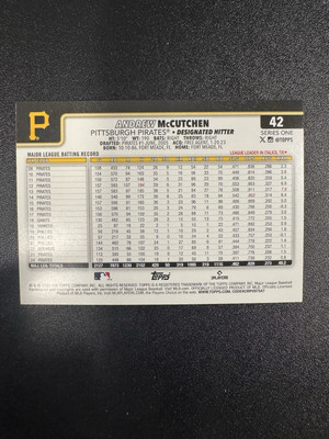 2025 Topps Series 1 Andrew McCutchen #42 Pittsburgh Pirates | eBay