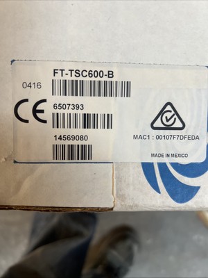 Black Crestron FlipTop  Touch Screen Control System FT-TSC600-B (NEW)