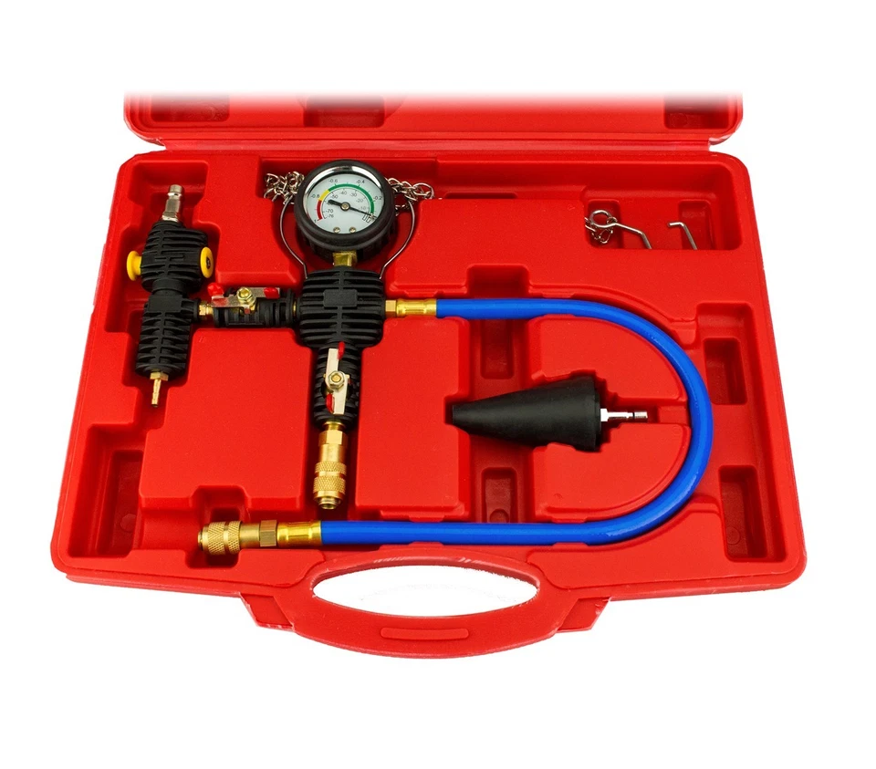 kit manutenzione tester radiatore FUBUCA 4509 con spurgo a vuoto e ricarica - Immagine 4 di 4