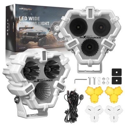 LED Fernscheinwerfer mit Kabelbaum for Off Road Fernlicht Zusatzscheinwerfer