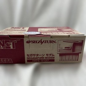 Sega Saturn HSS-0127 Modem Unopened with Software Internet Console