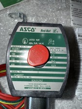  New ASCO RED HAT SOLENOID VALVE 1/4" 110 Psi 10.1 watt  USA Seller