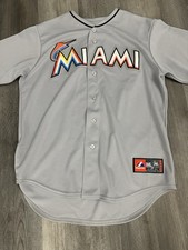 Miami Marlins Baseball Jersey Mens XLMLB Baseball Cool Base Button Front