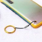  10 pcs anti-lanières métalliques anneaux détachables sangle de corde de corde