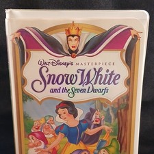 Disney Masterpiece Collection Snow White and the Seven Dwarfs VHS NTSC