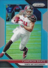 2018 Panini Prizm Prizms Light Blue #17 Cameron Brate /199 - FB