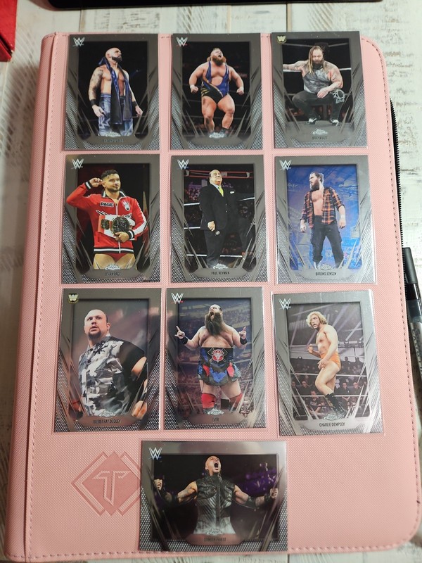 2026 Topp Chrome WWE The Boys Lot #2 Base Cards