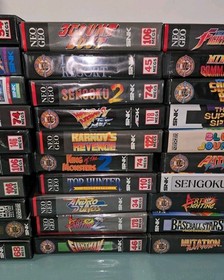 40 NEO GEO AES Games, Most Cib, Good Tittles Read Description 