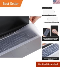 Ultra-Thin Silicone Keyboard Cover for 13-16  Laptops - Waterproof  Dustproof