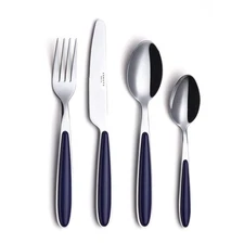 Silverware Set, Elegant Stainless Steel Colorful Tableware Kitchen Flatware S...