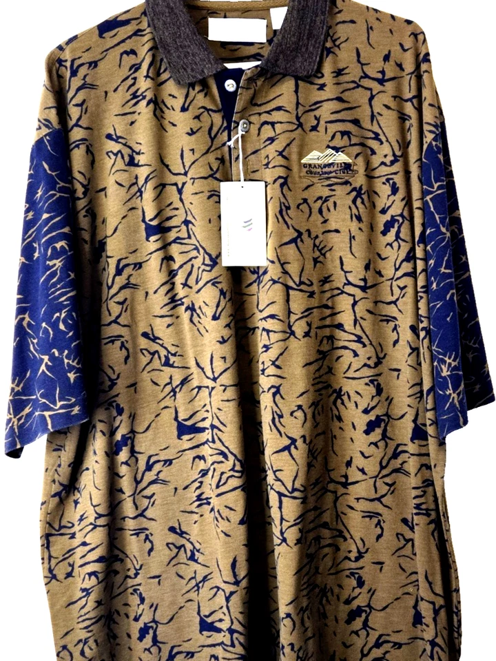 Polo de golf Thomas E Wilson Collection para hombre talla 2XL SS características de rendimiento superiores Foto 2 de 4