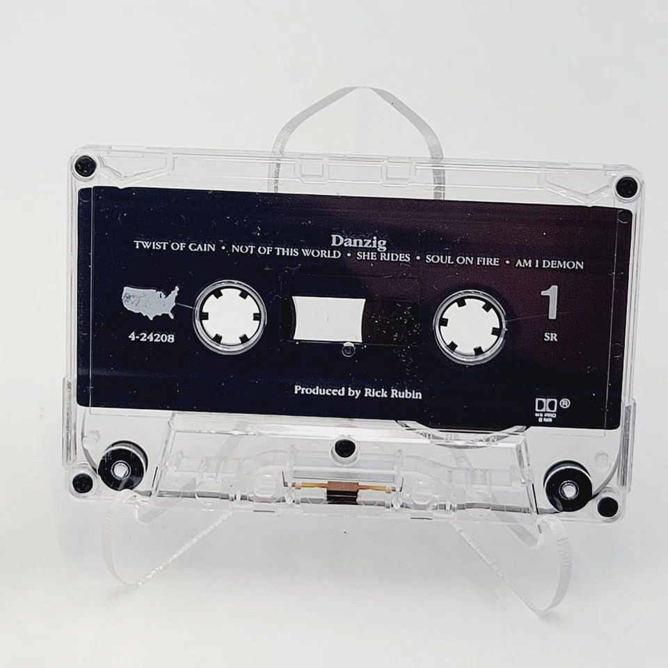 Danzig - Danzig Cassette Tape(Def American Recordings) 1988 Mother Rick Rubin - Image 4 of 4