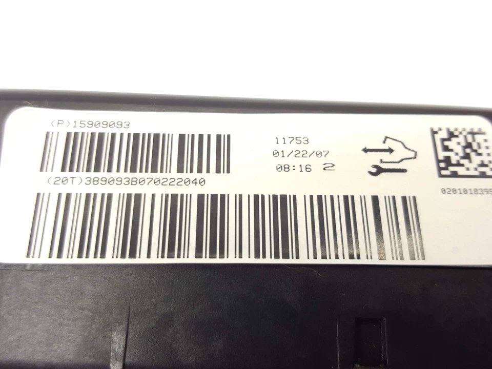 Chevrolet Impala 2006-2008 OEM interruptor de control de clima descongelación de 3 perillas 15909093 Foto 4 de 4