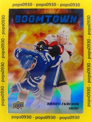 Brady Tkachuk, Ottawa Senators, 2026, Upper Deck Series II, Boomtown, #BT-10