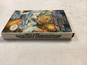 Sky Shark (NES, 1989) CIB Manual Inserts HANG TAB  *tested*