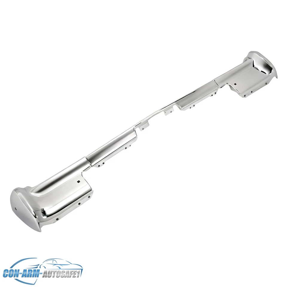 3 Piece Set Chrome Rear Bumper Assembly For Chevy Impala/Bel Air/Biscayne 1964 - Imagem 2 de 4