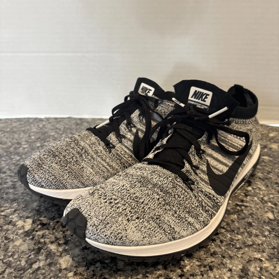 Nike Hombres Zoom Flyknit Streak 835994-003 Gris Zapatos para Correr Tenis Talla 12 Foto 4 de 4