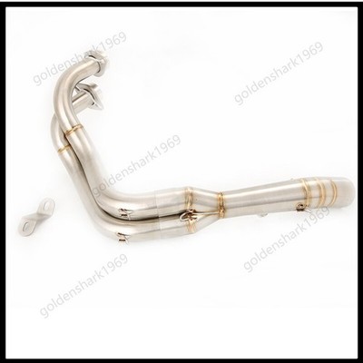For Yamaha MT-07 FZ07 XSR700 FJ07 YZF R7 Full Exhaust Header Link Pipe Tipe