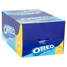 Oreo Original Sandwich Biscuits Snack Pack 20 x 66g Chocolate Flavour Treat