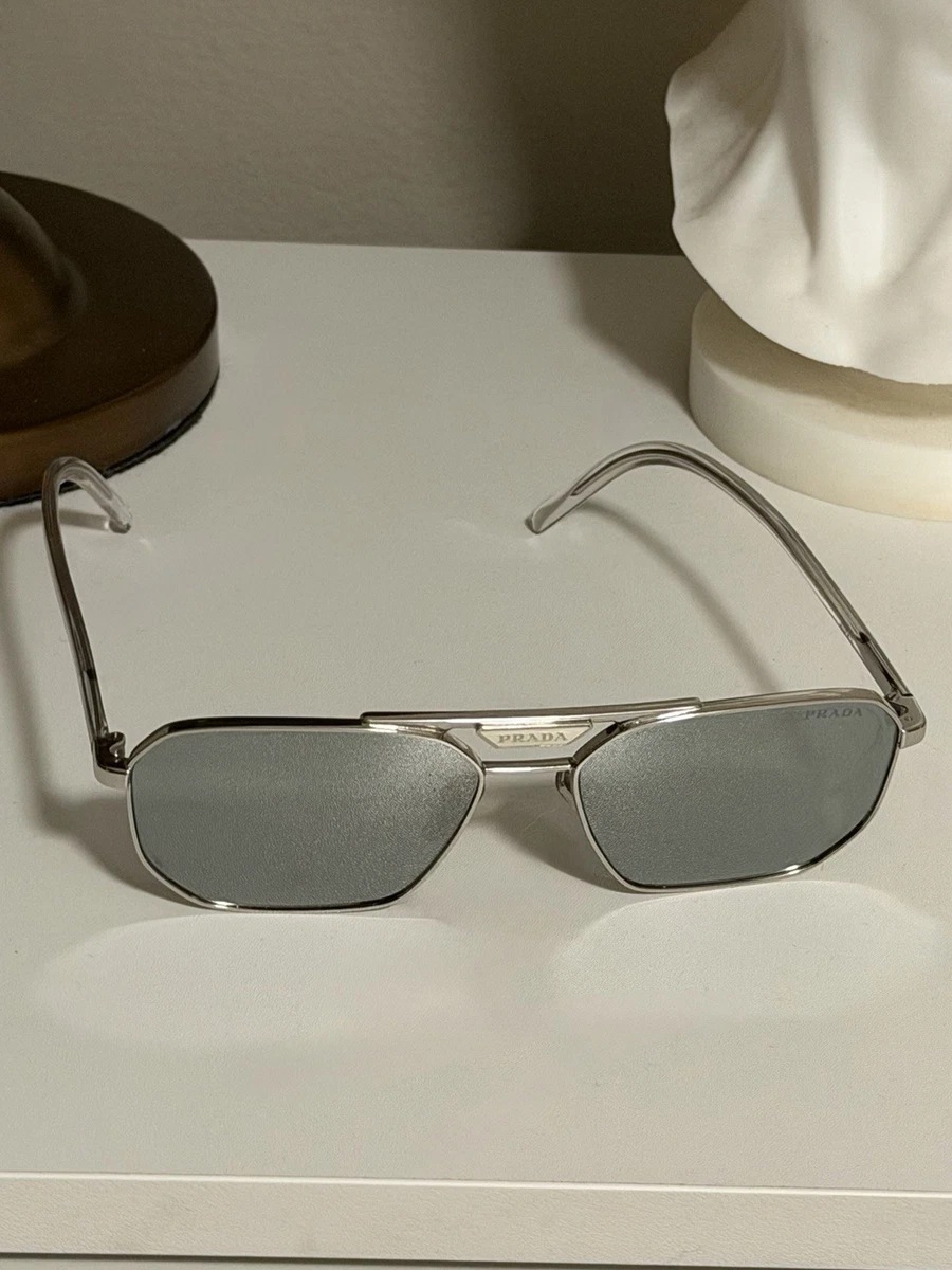 小物 archive PRADA l sunglasses silver PRADA Silver Sunglasses for Women for sale | eBay