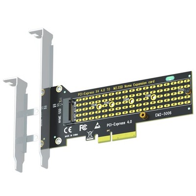 GLOTRENDS PA22110 M.2 NVMe to PCIe 4.0 X4 Adapter for 22110 SSD