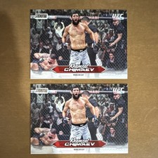 Topps Stadium Club 2025 Khamzat Chimaev UFC 308 Middleweight #90 2 Card Lot