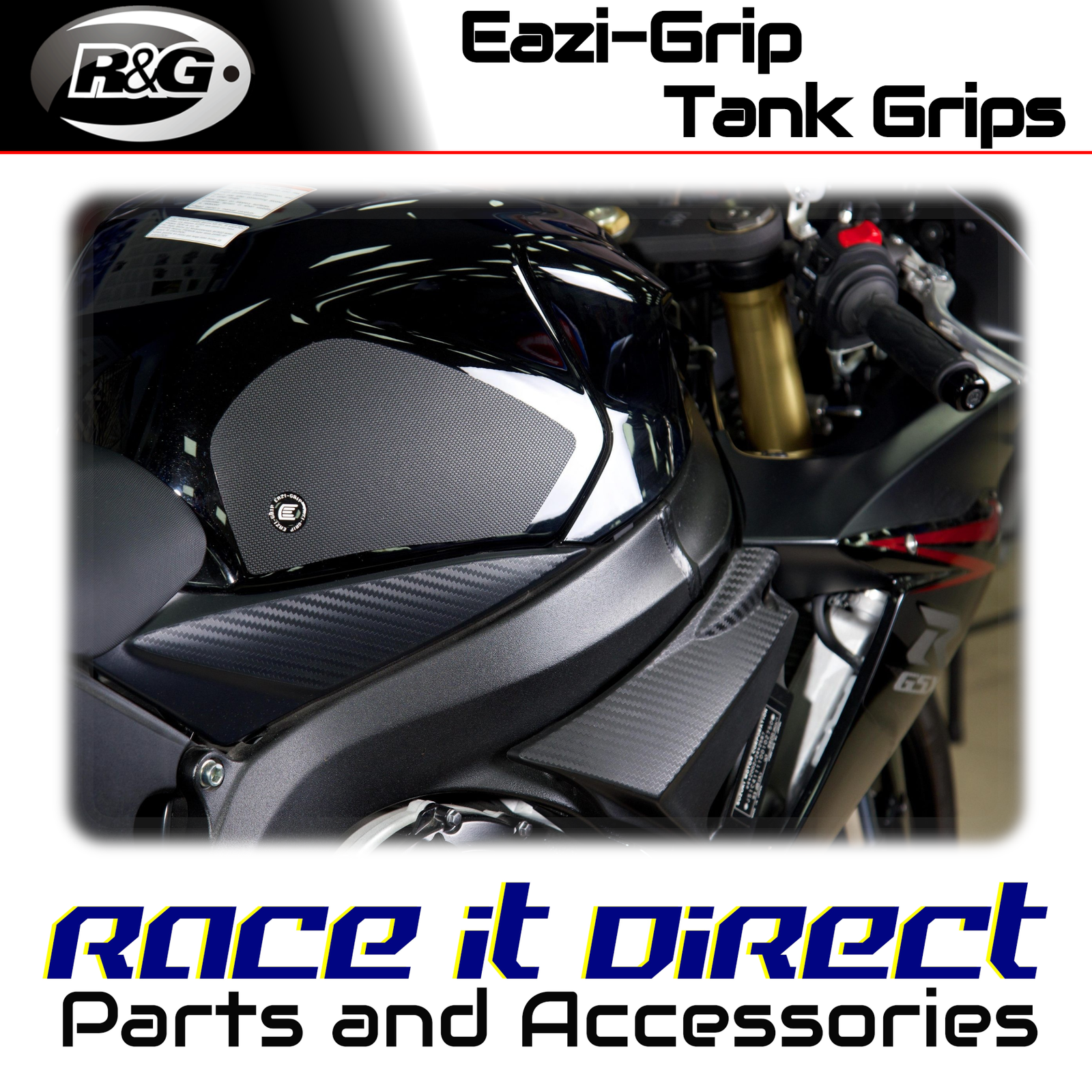 R&G - PRO705BLK - Eazi-Grip Tank Grips